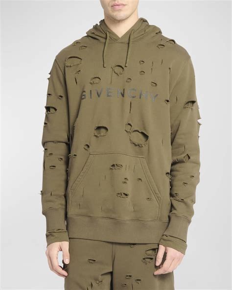 givenchy mens sweater sale|givenchy destroyed hoodie.